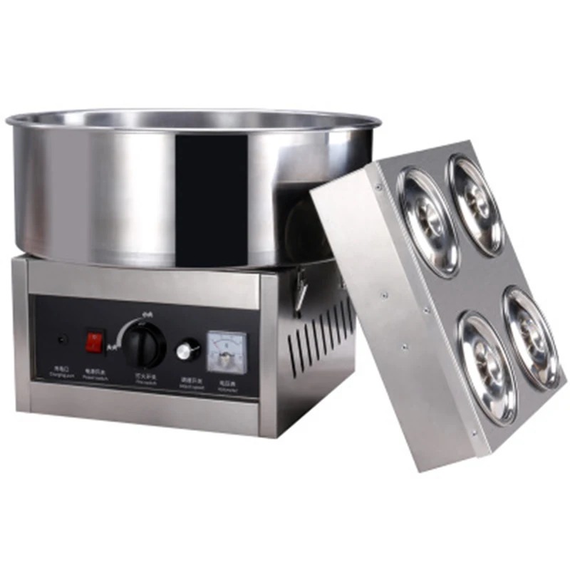 Food Processor Snacks - Mesin Pembuat Gula Kapas Komersial DIY,