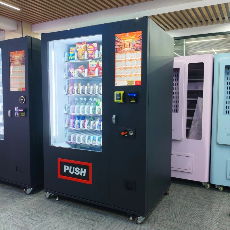Mesin Penjual Otomatis Makanan - Food Snacks Options ulasan dan harga
