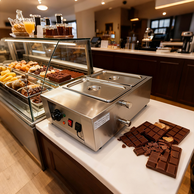 Mesin Peleleh Cokelat Listrik  - Food Processor Snacks ulasan dan harga