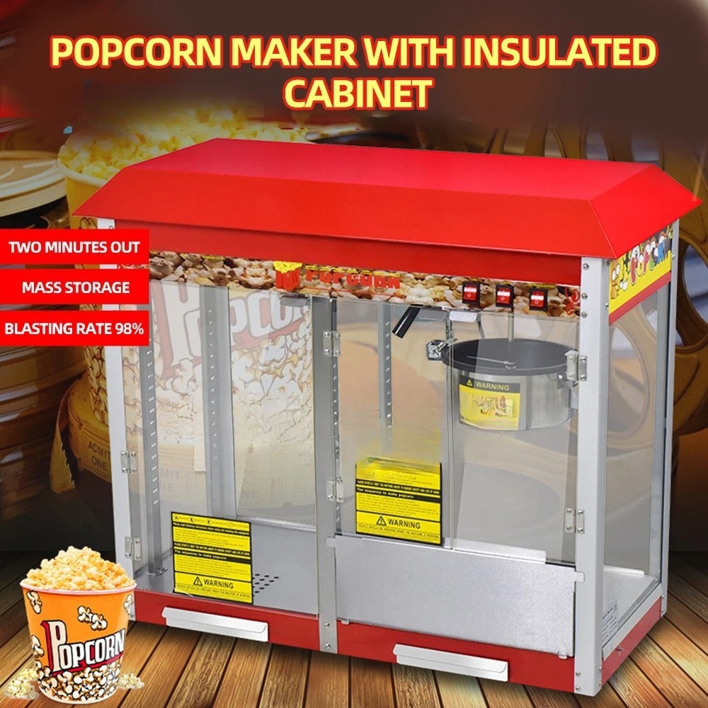 Mesin Popcorn Komersial untuk  - Food Processor Snacks ulasan dan harga