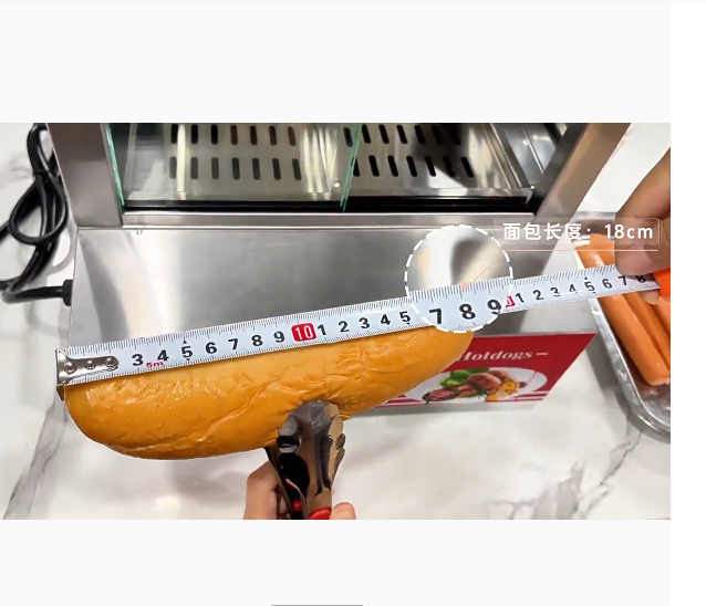 Pemanas Roti Hot Dog Otomatis  - Food Processor Snacks ulasan dan harga